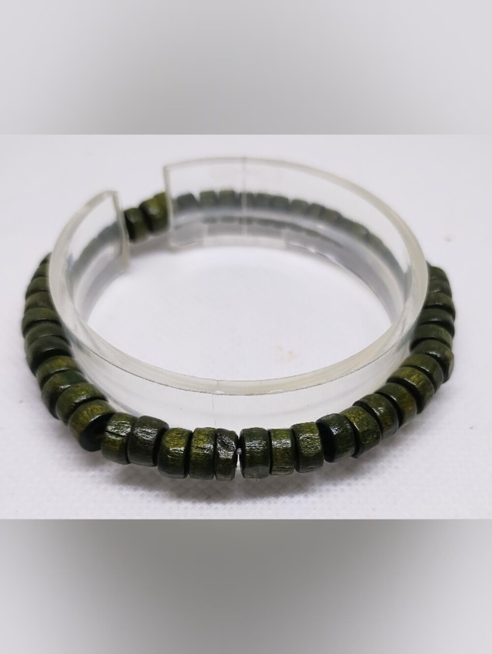 Men's Bracelet Beaded Beads Green New Jewelry G30
